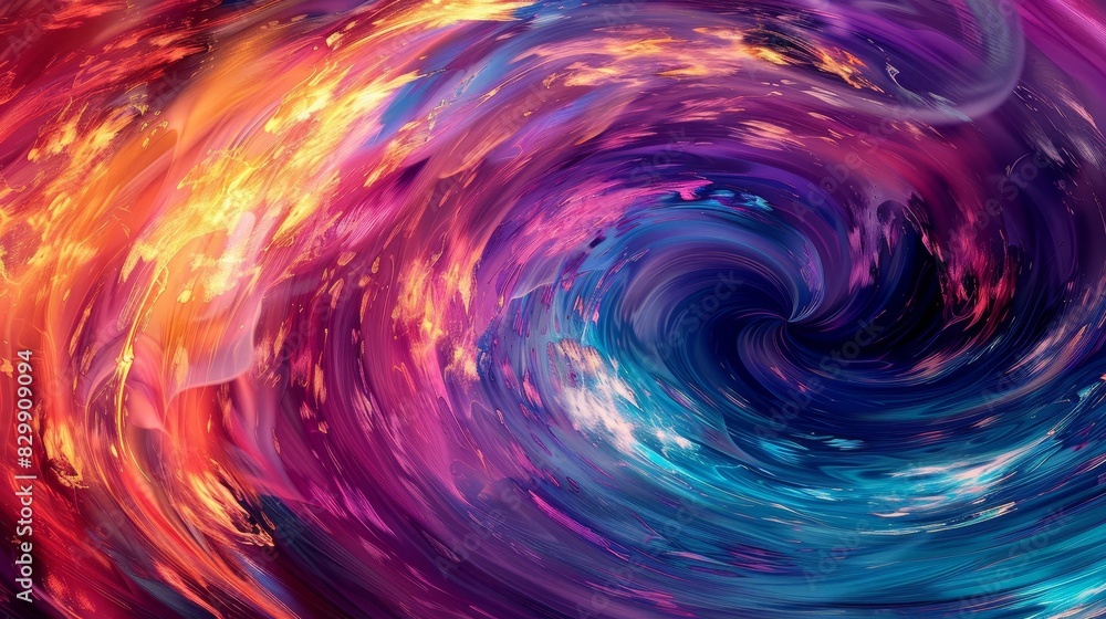 hypnotic waves of color and motion swirling in mesmerizing abstract patterns digital art hypnotic waves of color and motion swirling in mesmerizing abstract patterns digital art