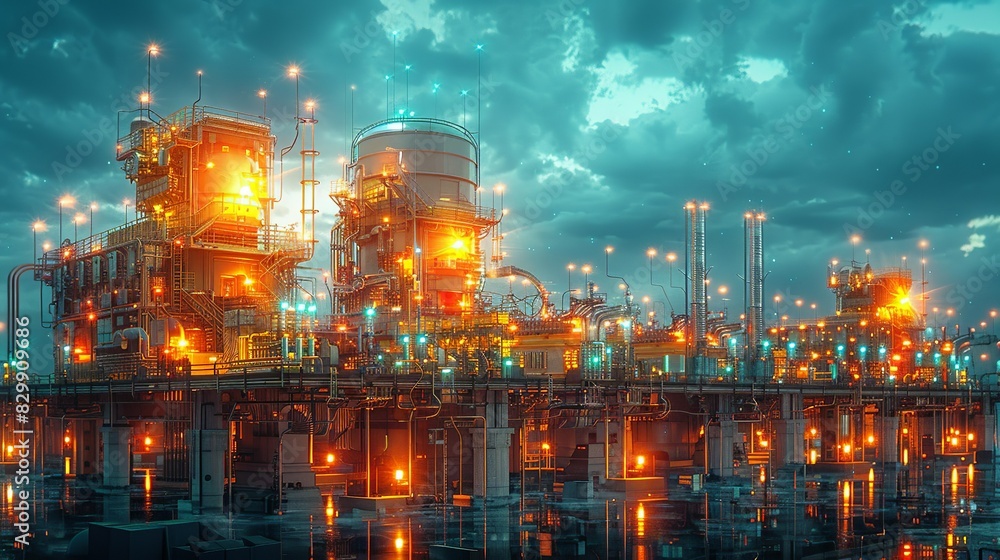 Double exposure of electrical substation designs with actual industrial substations. Minimal and Simple style Double exposure of electrical substation designs with actual industrial substations. Minimal and Simple style