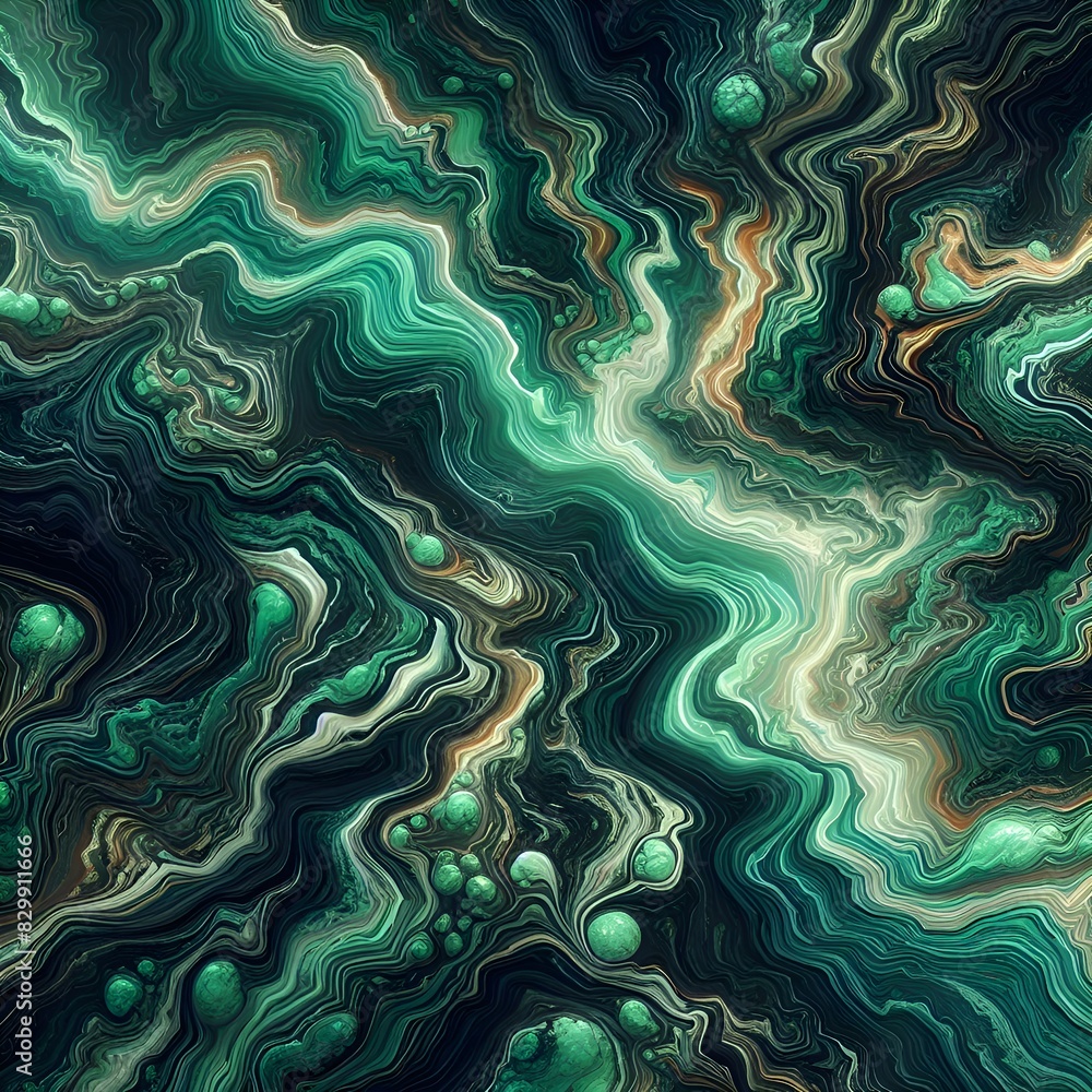 Fototapeta premium abstract background with waves