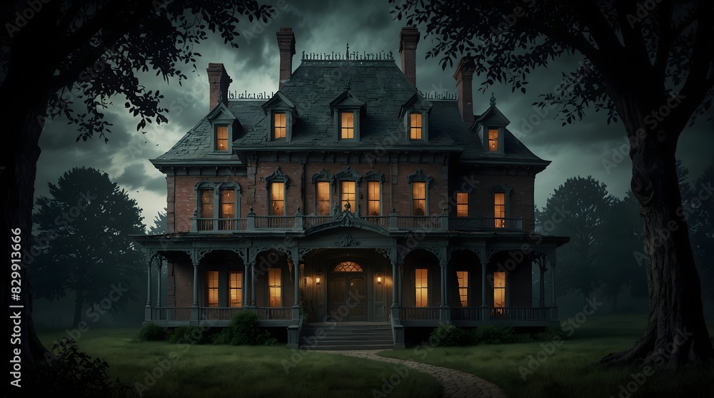 A mystery centered around a house with secret rooms, each holding clues to a long-forgotten family secret ai_generated