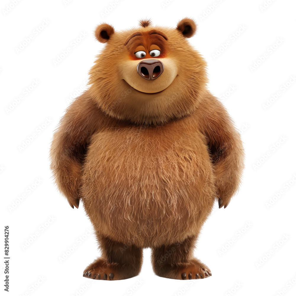 Bear ,isolated on white background Bear ,isolated on white background