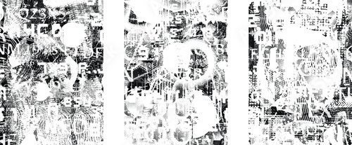 Wallpaper Mural Grunge Background.texture Vector.Dust Overlay Distress Grain ,Simply Place illustration over any Object to Create concrete Effect .abstract,splattered , dirty,poster for your design. Torontodigital.ca