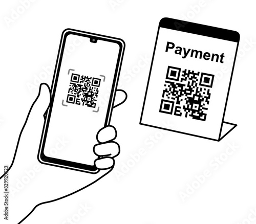 スマホを用いたQRコード決済