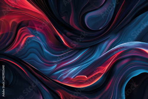abstract background, red and blue color, wave wallpaper, patterns lines and swirling shape