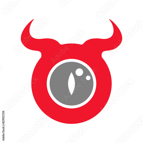 Devil icon logo design