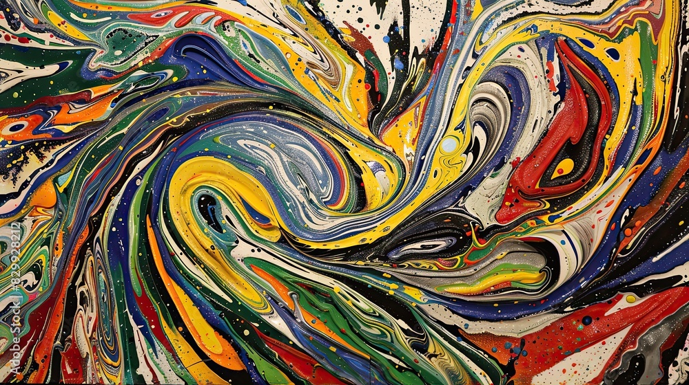 Zoom in on the expressive swirls of Abstract Expressionism