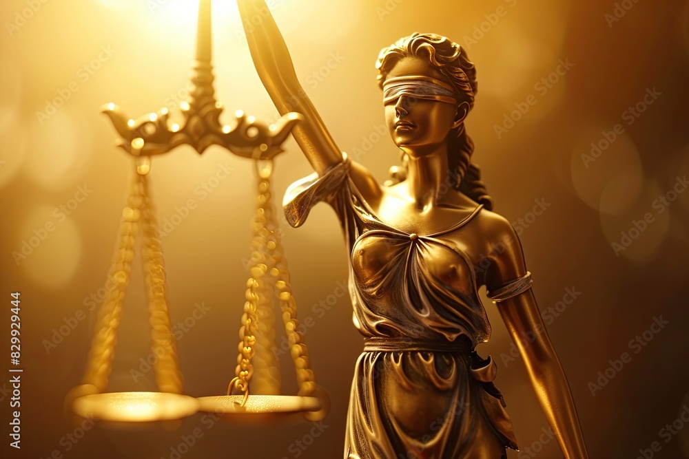 a statue of lady justice holding a sword and scales, Scales of justice held aloft by a determined lawyer, bathed in the golden light of a courtroom a statue of lady justice holding a sword and scales, Scales of justice held aloft by a determined lawyer, bathed in the golden light of a courtroom