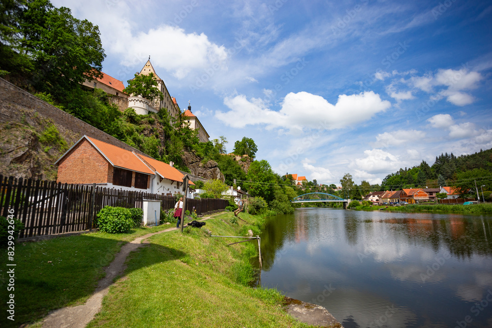 The small town of Bechyne in Southern Bohemia The small town of Bechyne in Southern Bohemia