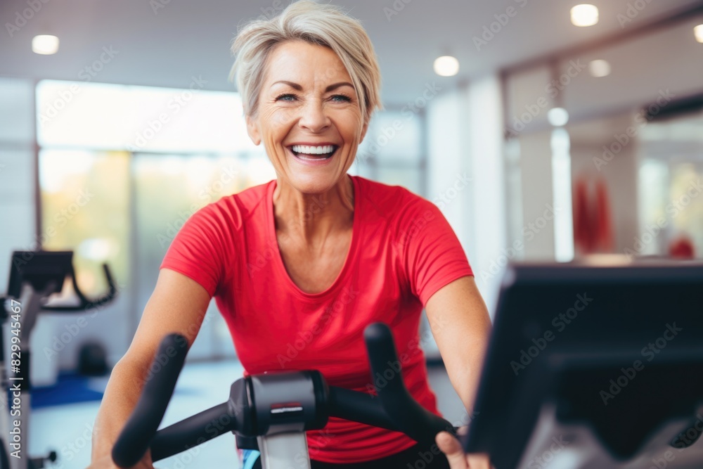 person doing exercise at gym. fitness concept