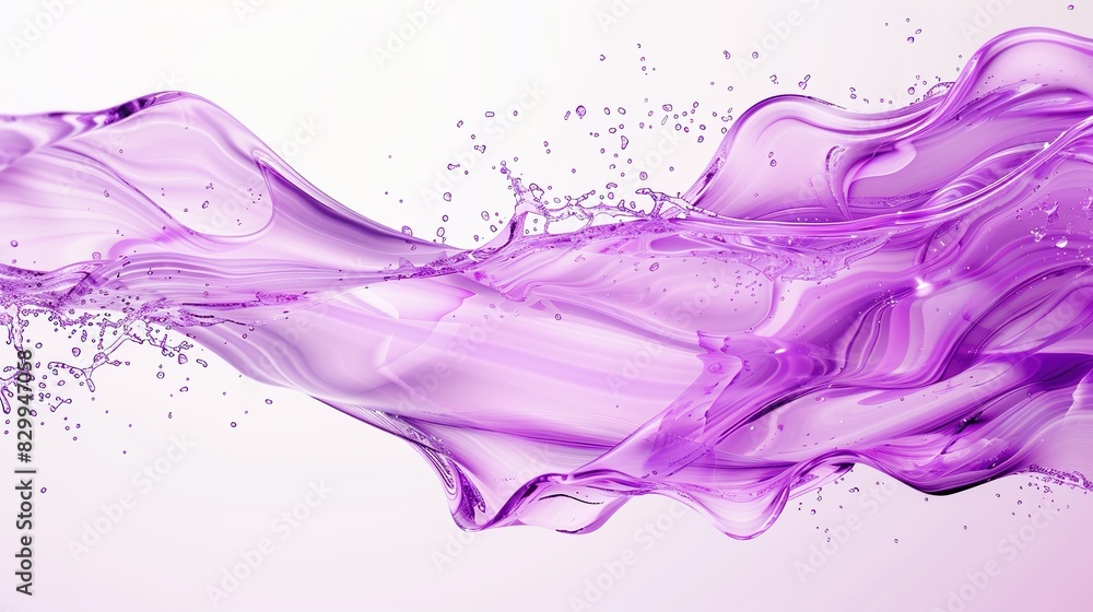 Dynamic Lilac Wave: Transparent Liquid Wave Clipart Dynamic Lilac Wave: Transparent Liquid Wave Clipart