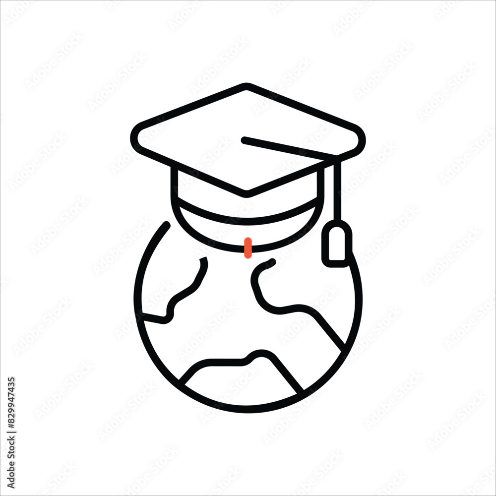 Bachelor vector icon Bachelor vector icon