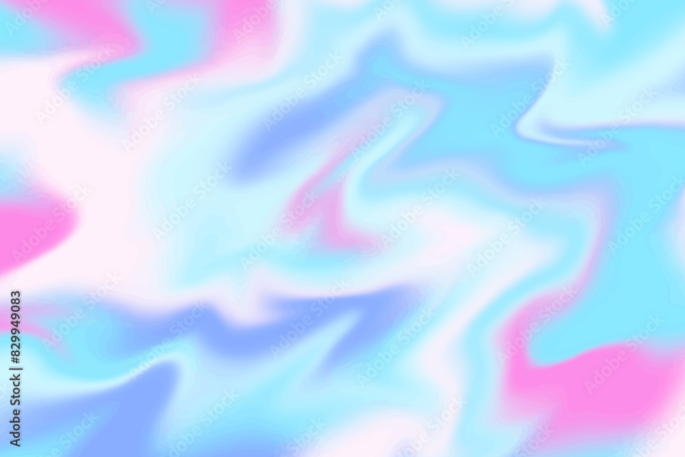 Obraz premium Blue And Pink Marble Ink Texture Abstract Background. Summer And Spring Banner. Vector Illustration. Wallpaper. Banner