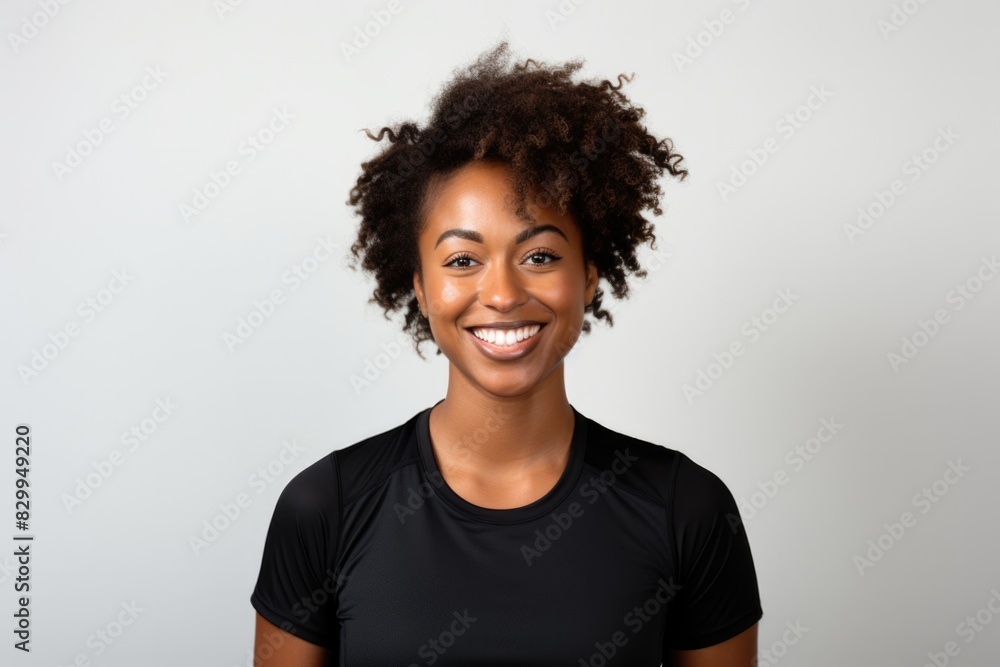 beautiful person wearing sport or fitness clothes