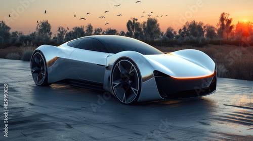 New era cars of the future Design of an electric autonomous driving system © easybanana