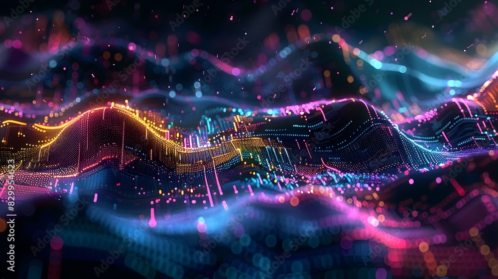 Captivating Cosmic Chromatic Cascade A Mesmerizing Fusion of Light Motion and Digital Captivating Cosmic Chromatic Cascade A Mesmerizing Fusion of Light Motion and Digital