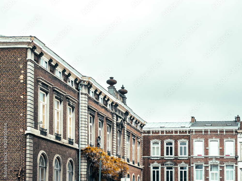 Obraz premium Antique building view in Verviers, Belgium