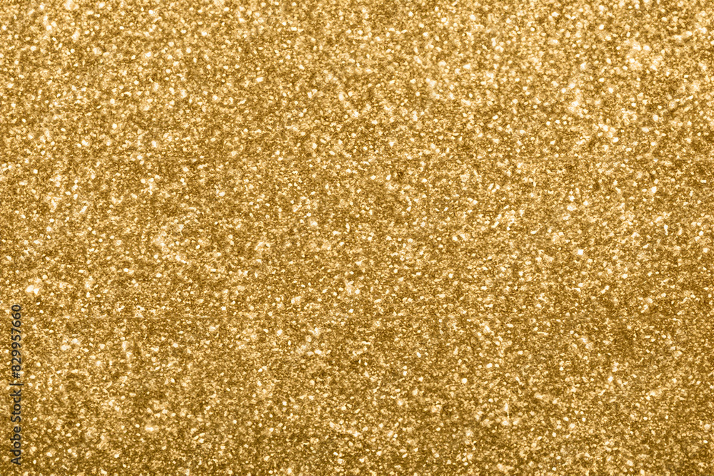 Golden Glitter Sparkle Bokeh Background - Abstract Blurred Golden Glitter Sparkle Bokeh Background - Abstract Blurred