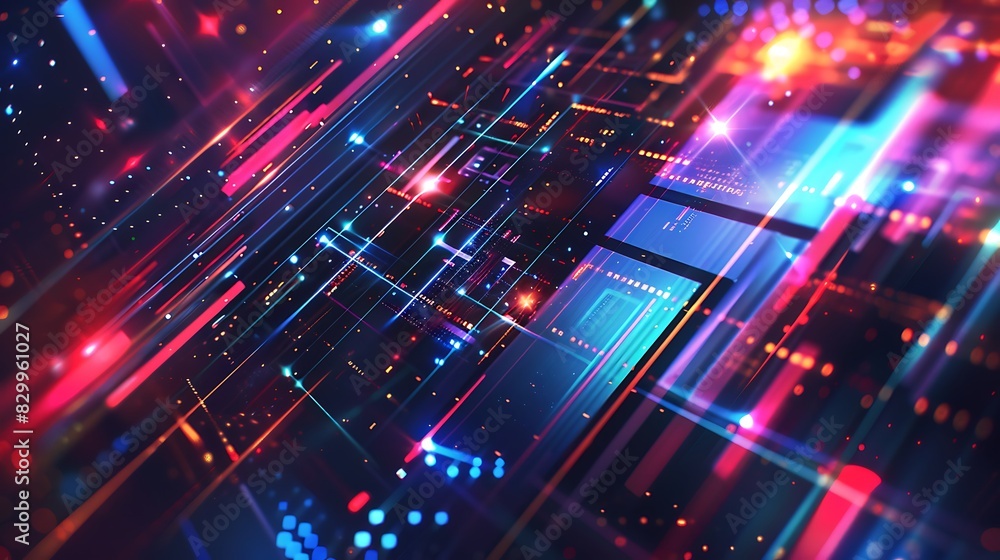 Futuristic Vibes Cyber Monday Background Design Futuristic Vibes Cyber Monday Background Design