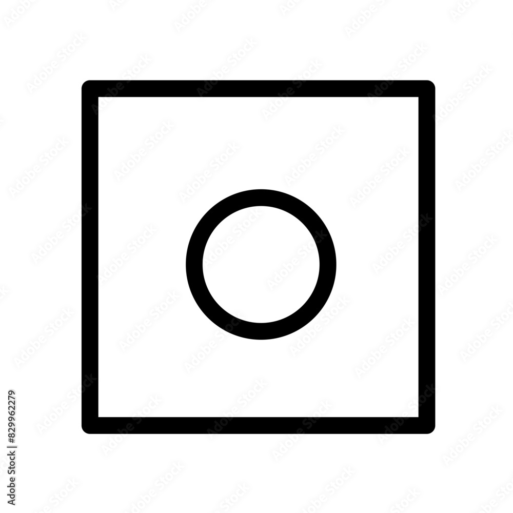 Dice Number Vector Illustration Dice Number Vector Illustration