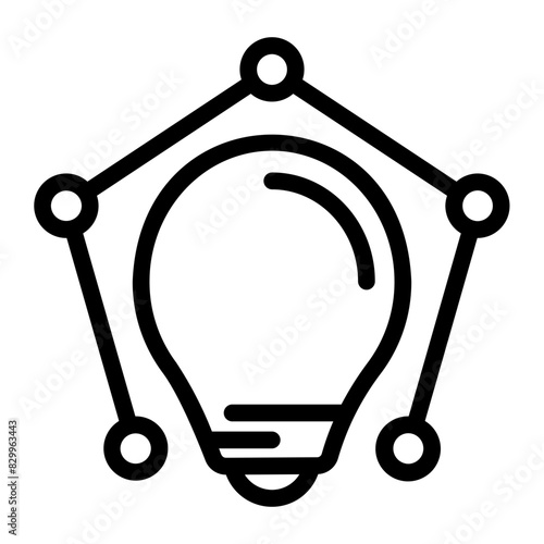 initiative line icon