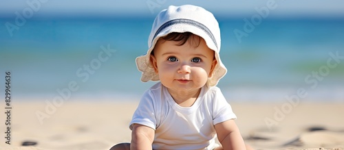 A picture of a Caucasian ba...