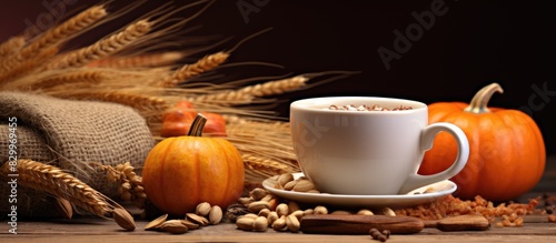 A fall inspired decoration ...