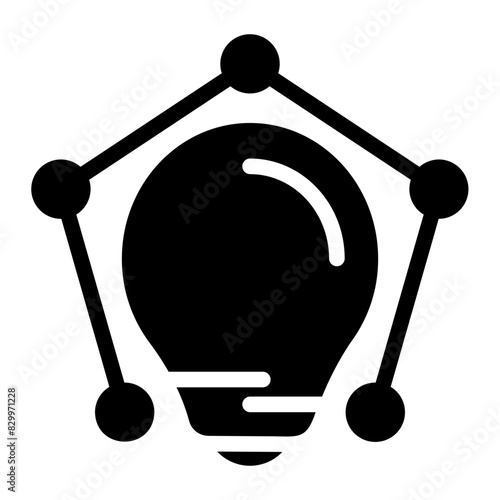 initiative glyph icon