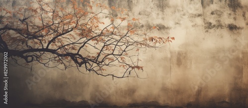 The abstract tree casts lea...