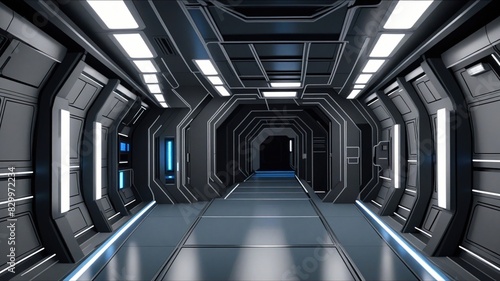 modern subway station