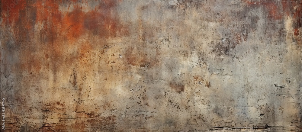 Obraz premium Grunge backdrop with a rough textured wall surface and shabby paint Offers a design oriented copy space image and serves as a graphic resource