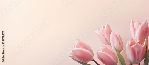 A close up image of pink tu...