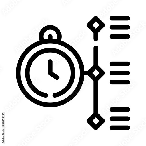 timeline line icon