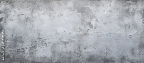 A gray decorative plaster or concrete texture creates an abstract background for design It is an art stylized banner with copy space for text © vxnaghiyev