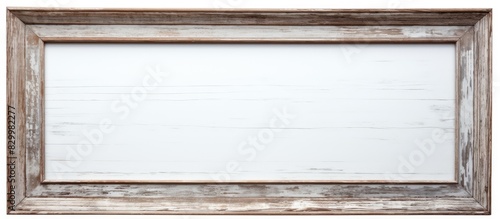 An isolated old wooden fram...