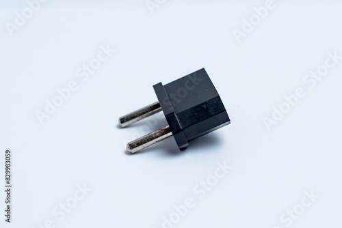 Plug converter isolated on white background