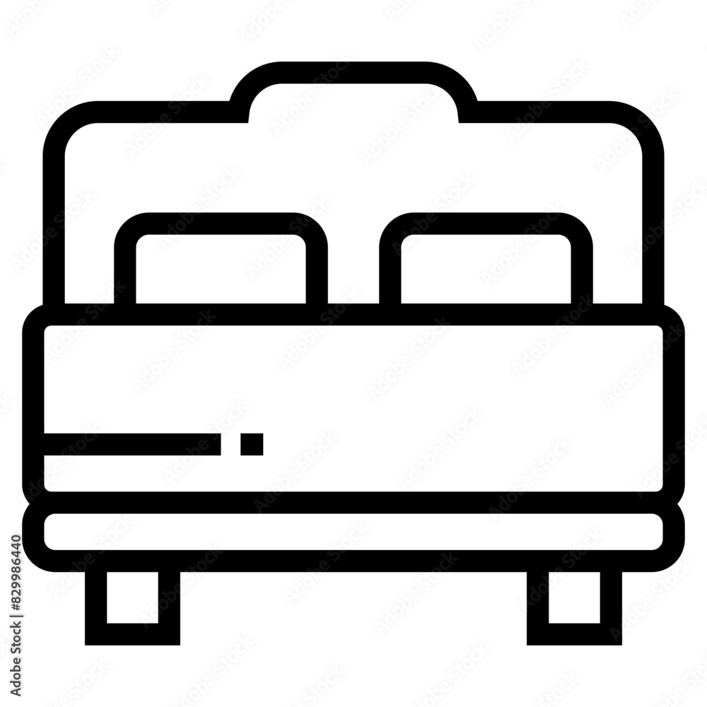 Double Bed Icon Double Bed Icon