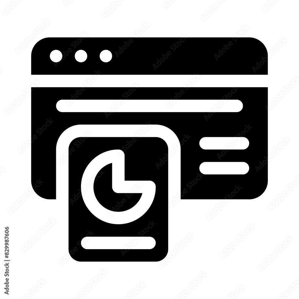 web glyph icon