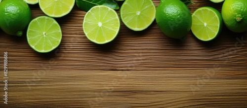 A copy space image of fresh...