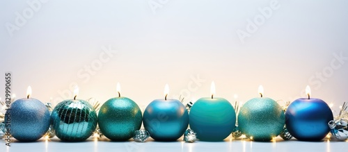 A festive copy space image ...