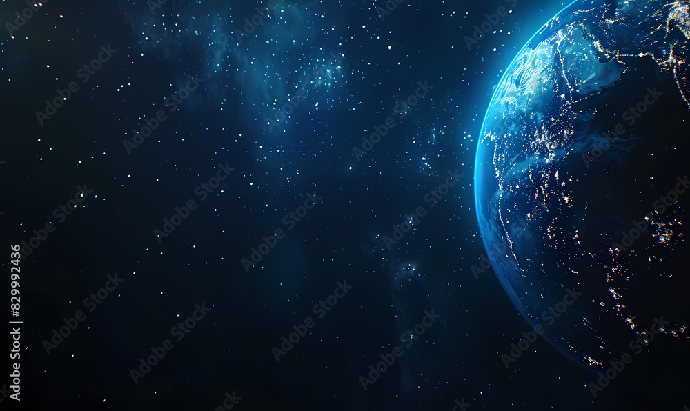 planet in space planet in space