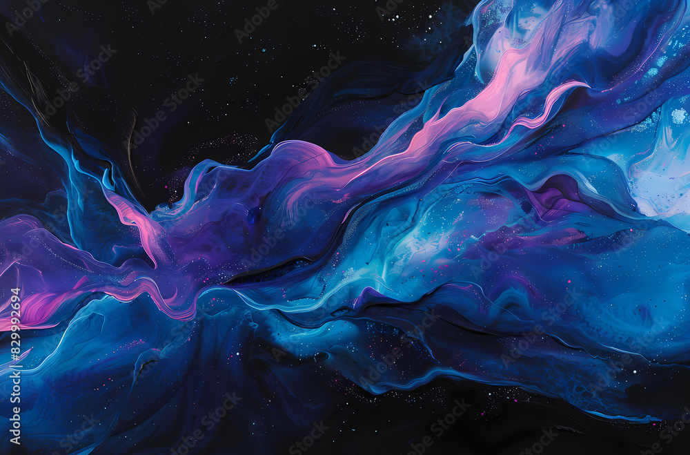 Naklejka premium abstract liquid background