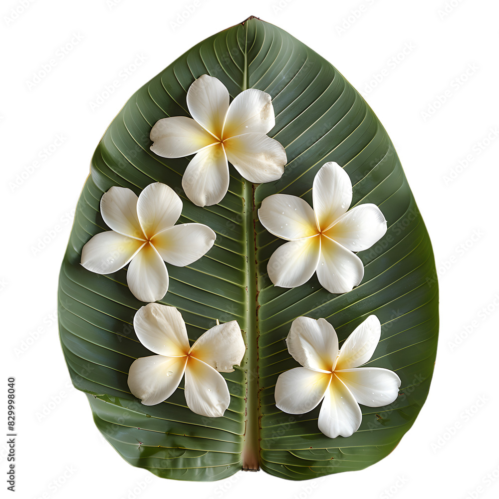 Fototapeta premium frangipani flower