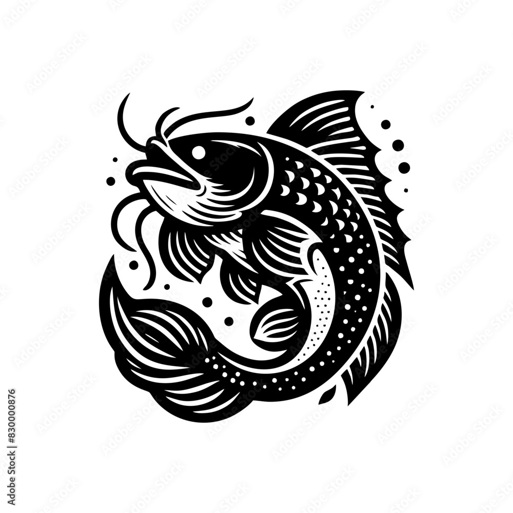 Catfish logo design inspirations Catfish logo design inspirations