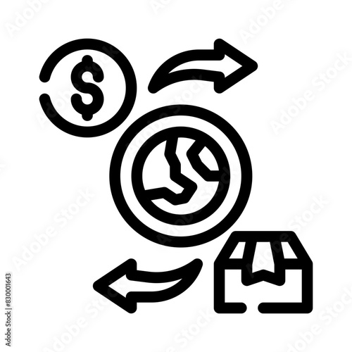 purchasing line icon
