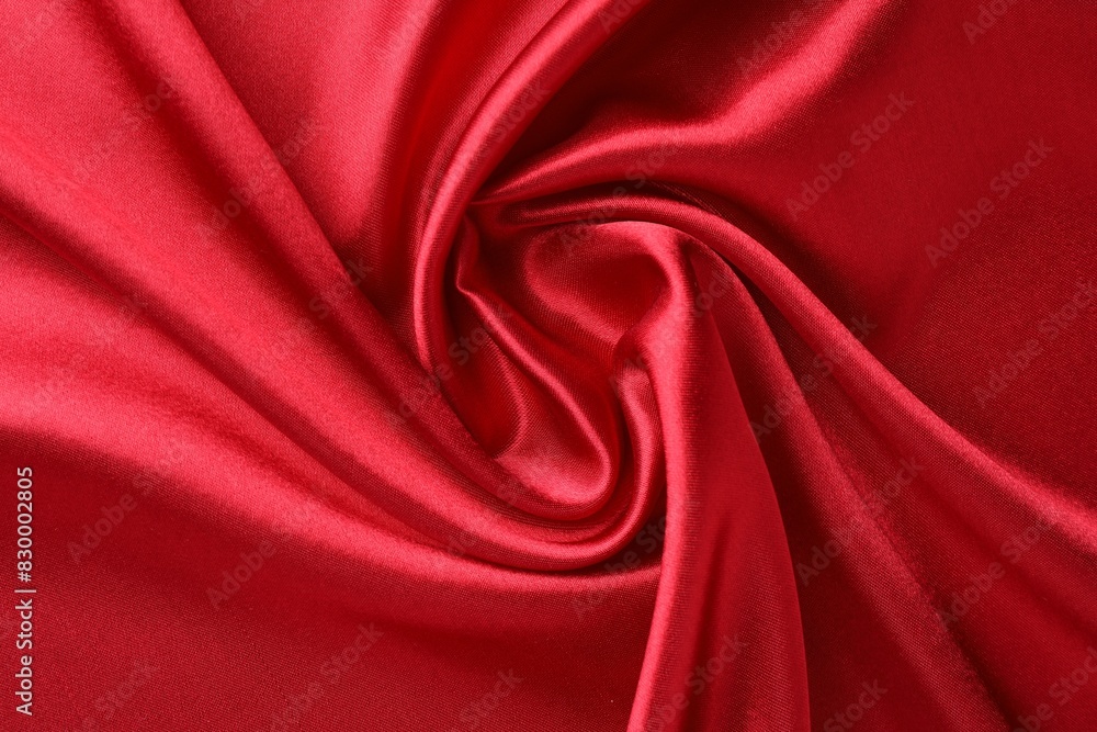 Texture of beautiful red silk fabric as background, closeup Texture of beautiful red silk fabric as background, closeup