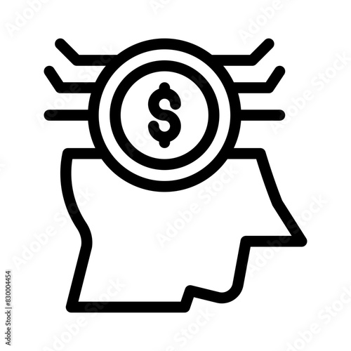 headhunter line icon