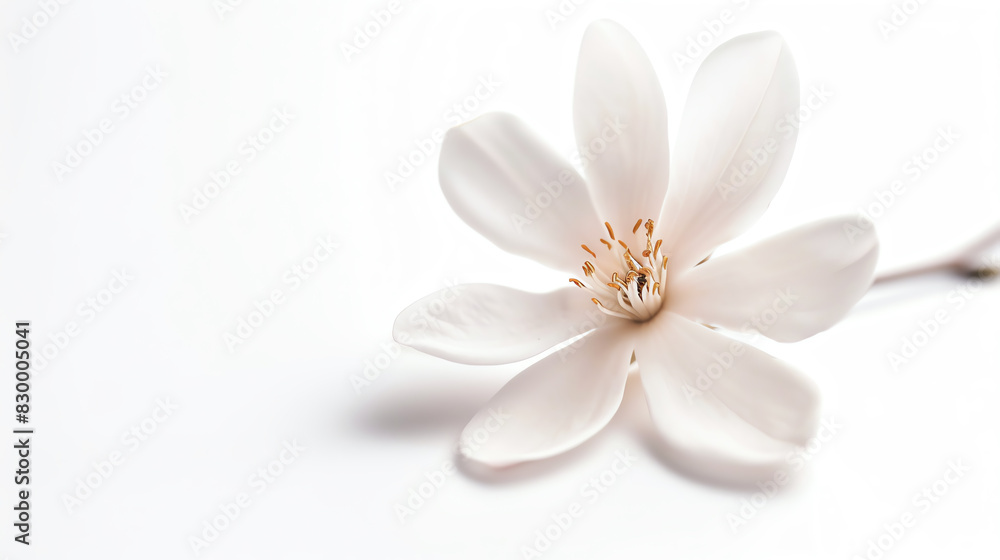 Sala, single bloom, isolated on white background Sala, single bloom, isolated on white background
