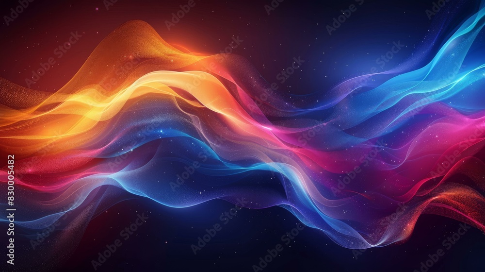 Obraz premium Colorful Clouds Fantasy