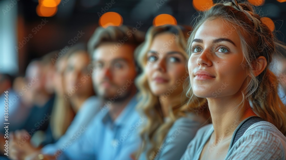 Woman, Target growth, finance team and diversity of business group clapping for support and happiness. Company success. Generative AI Woman, Target growth, finance team and diversity of business group clapping for support and happiness. Company success. Generative AI