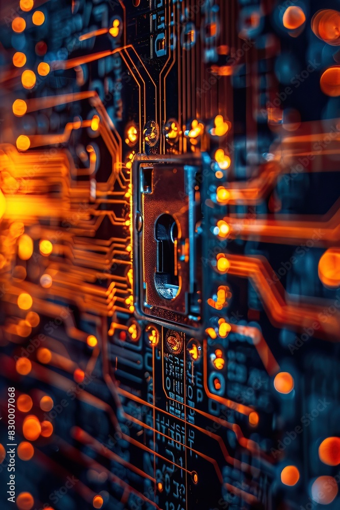 Fototapeta premium Analysis of a recent cyber attack to understand the breach method and prevent future incidents